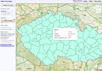Mapa Česka