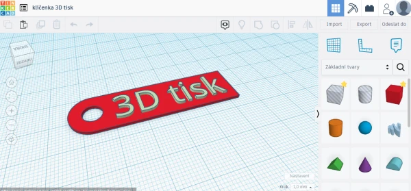 Školení – Tinkercad