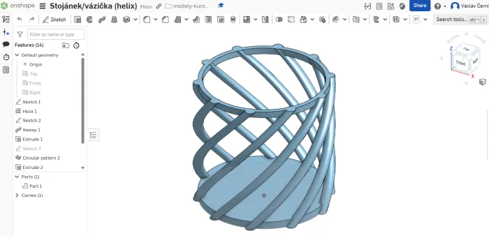 Parametrické modelování 2