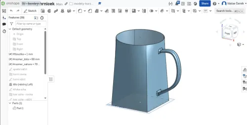 Základní principy parametrického modelování